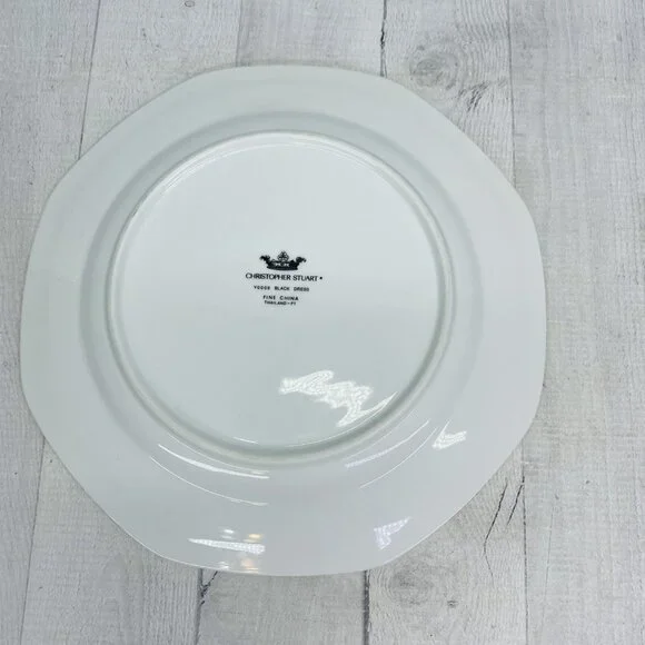christopher stuart black dress china 37 Piece Set Christopher Stuart Y009 Black Dress China Octogon 1993-2004